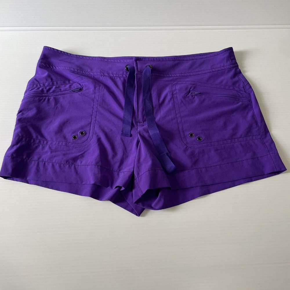 Athleta Purple Athletic Shorts Breeze Trek